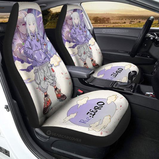 Emilia Car Seat Covers Anime Collection - Gearcarcover - 2