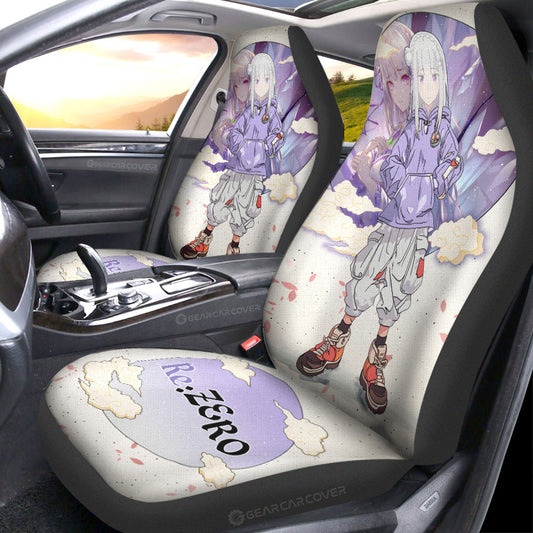 Emilia Car Seat Covers Anime Collection - Gearcarcover - 1