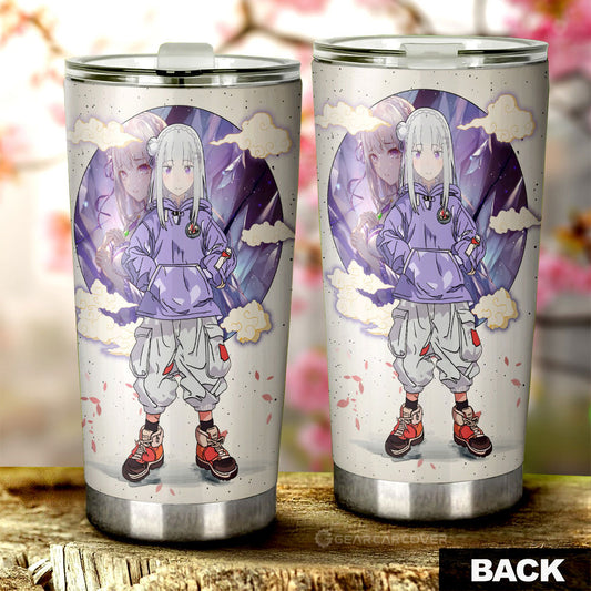 Emilia Tumbler Cup Anime Collection - Gearcarcover - 2