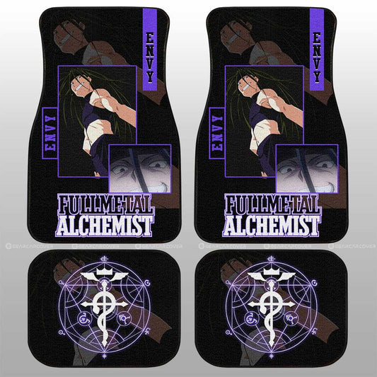 Envy Car Floor Mats Custom Fullmetal Alchemist Anime - Gearcarcover - 2