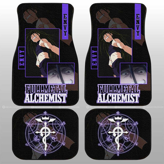Envy Car Floor Mats Custom Fullmetal Alchemist Anime - Gearcarcover - 2