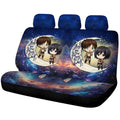 Eren And Mikasa Car Back Seat Covers Custom Car Accessories - Gearcarcover - 1