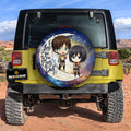 Eren And Mikasa Spare Tire Covers Custom Car Accessories - Gearcarcover - 2