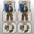 Eren Yeager Car Floor Mats AOT Collection - Gearcarcover - 1
