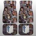 Eren Yeager Car Floor Mats Custom Car Interior Accessories - Gearcarcover - 1