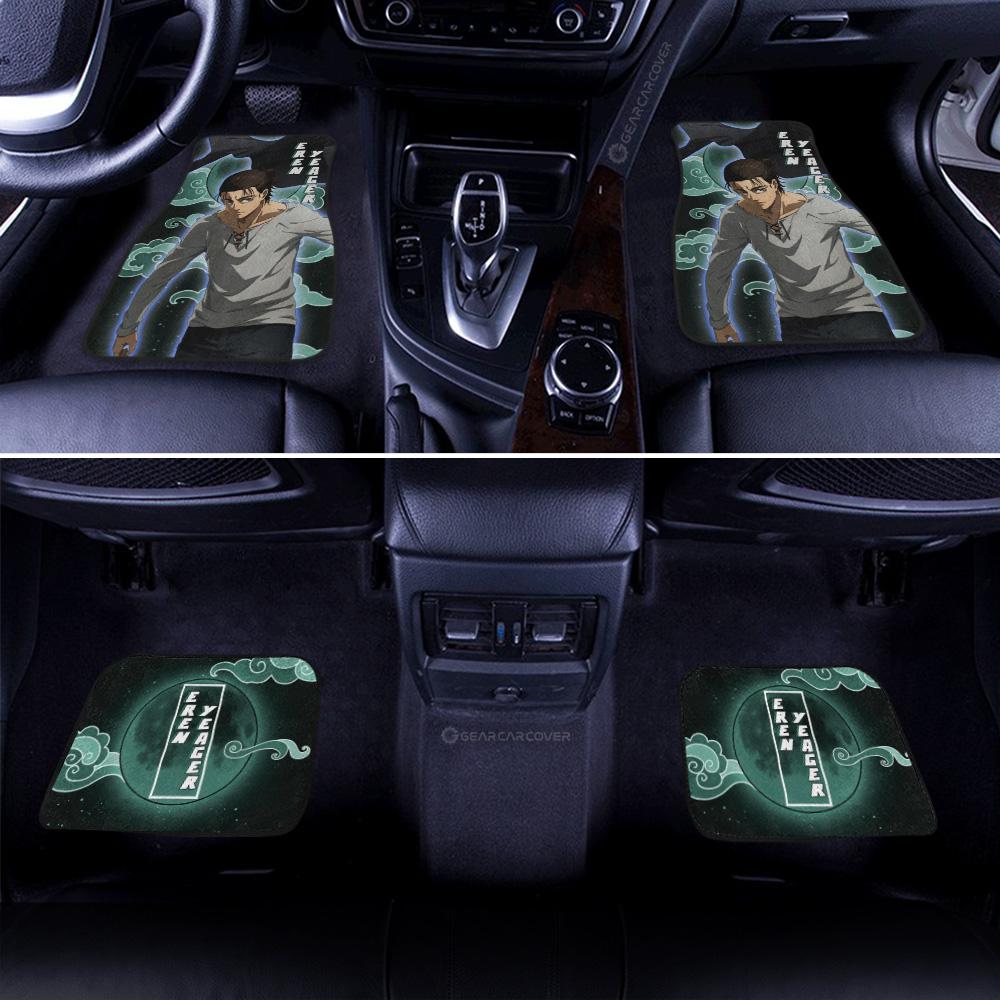 Eren Yeager Car Floor Mats Custom - Gearcarcover - 3