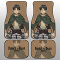 Eren Yeager Car Floor Mats Custom Main Hero Car Accessories - Gearcarcover - 2