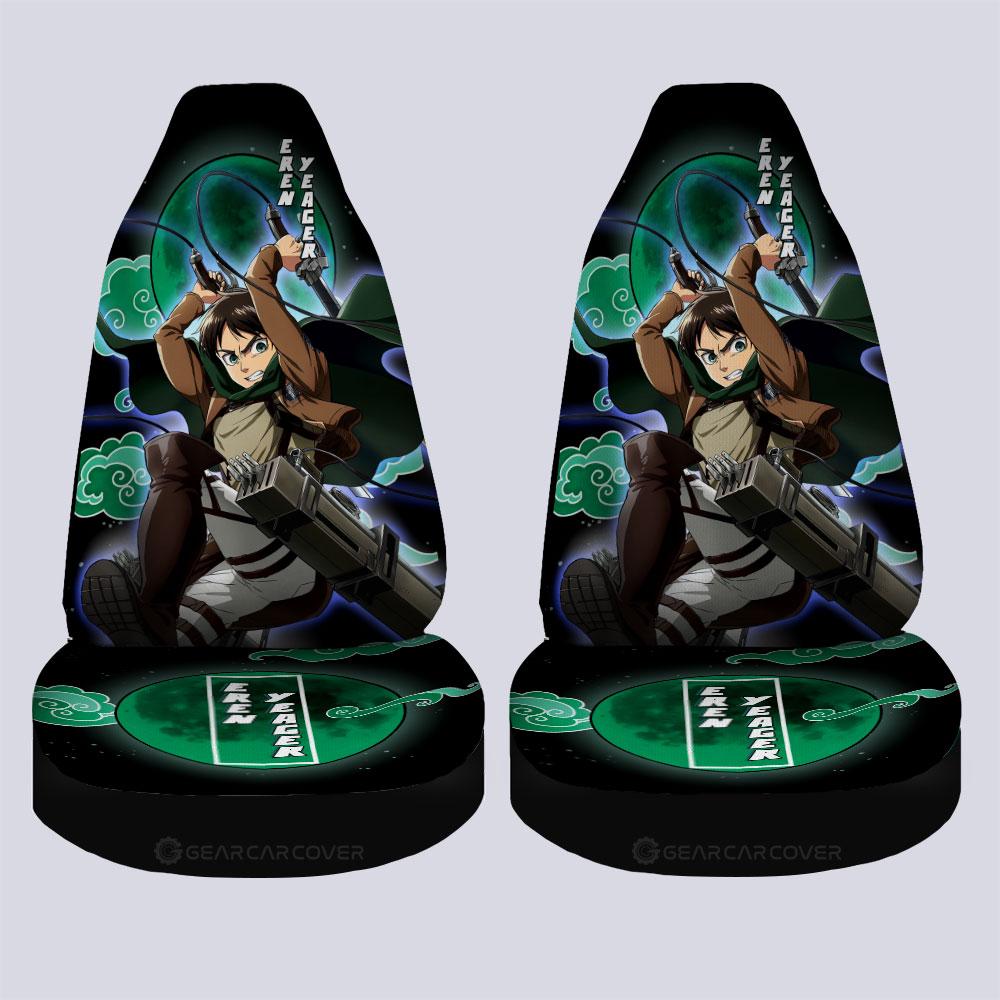 Eren Yeager Car Seat Covers Custom - Gearcarcover - 4