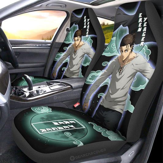 Eren Yeager Car Seat Covers Custom - Gearcarcover - 2