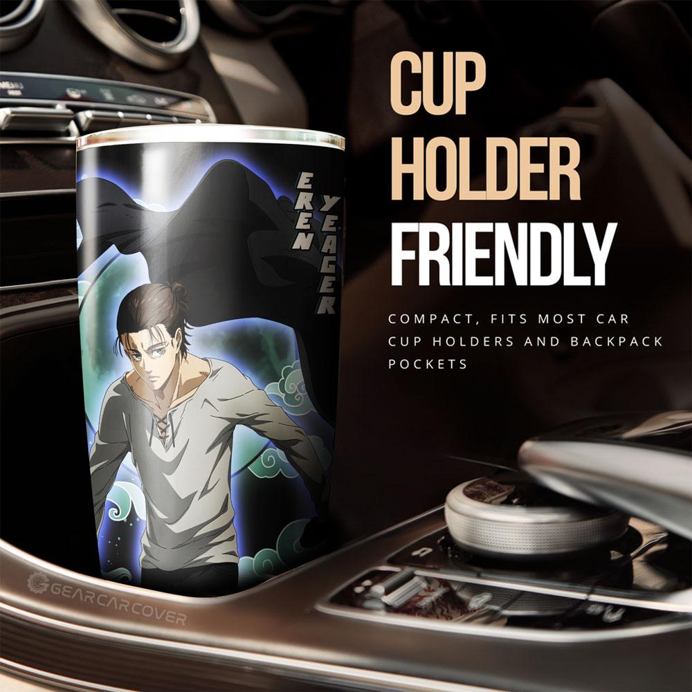 Eren Yeager Tumbler Cup Custom - Gearcarcover - 2