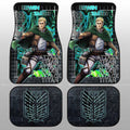 Erwin Smith Car Floor Mats Custom Attack On Titan Car Accessories - Gearcarcover - 1