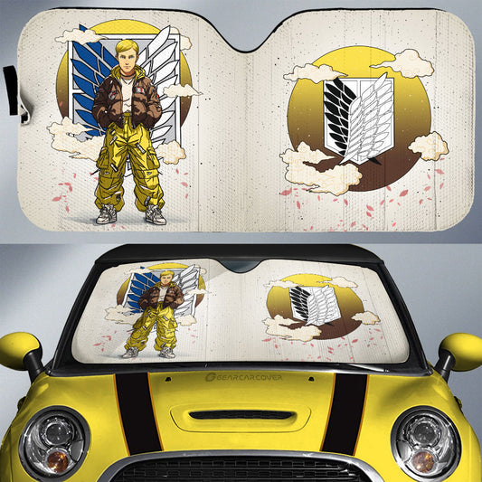 Erwin Smith Car Sunshade AOT Collection - Gearcarcover - 1