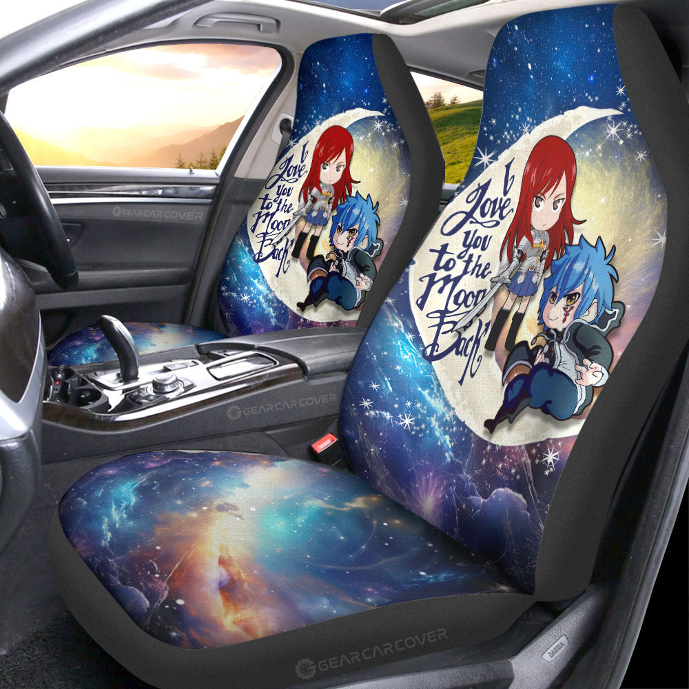 Erza And Jellal Car Seat Covers Custom Car Accessories - Gearcarcover - 1