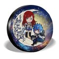 Erza And Jellal Spare Tire Covers Custom Car Accessories - Gearcarcover - 3