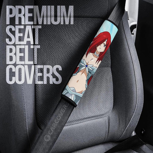 Erza Scarlet Seat Belt Covers Custom Car Accessories - Gearcarcover - 2