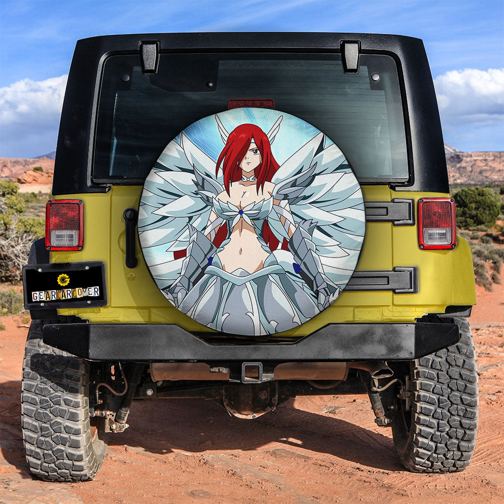 Erza Scarlet Spare Tire Covers Custom Car Accessories - Gearcarcover - 3