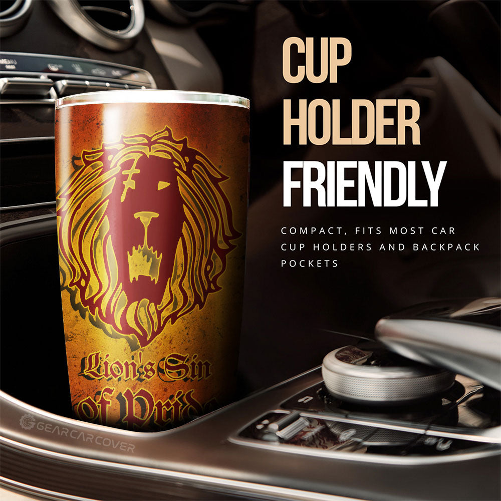 Escanor Tumbler Cup Custom Car Accessories - Gearcarcover - 3