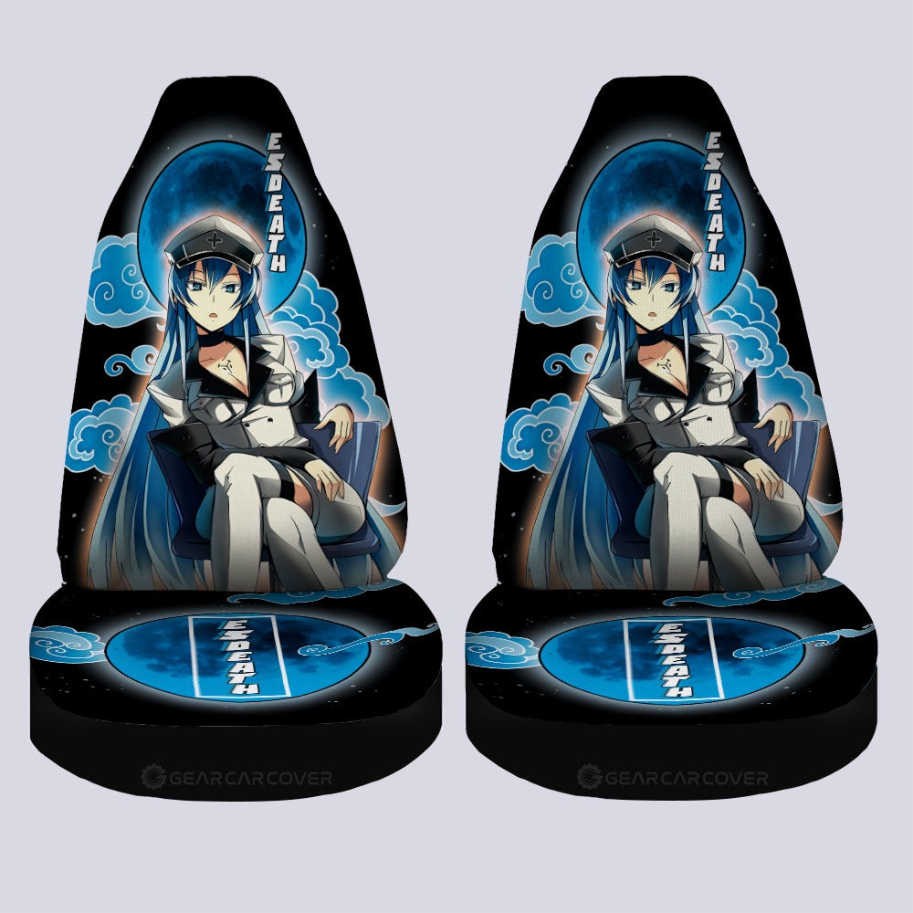 Esdeath Car Seat Covers Custom Car Accessoriess - Gearcarcover - 4