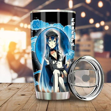 Esdeath Tumbler Cup Custom Car Accessoriess - Gearcarcover - 1