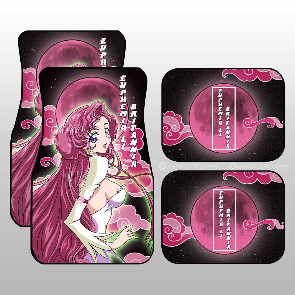 Euphemia Li Britannia Car Floor Mats Custom Car Accessories - Gearcarcover - 1