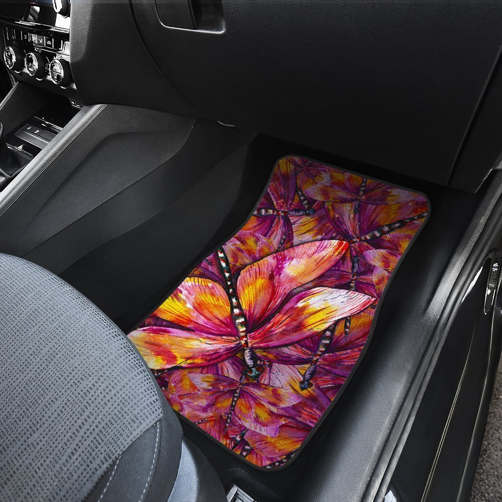 Exotic Dragonfly Car Floor Mats Car Accessories - Gearcarcover - 4