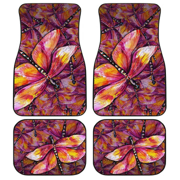 Exotic Dragonfly Car Floor Mats Car Accessories - Gearcarcover - 1