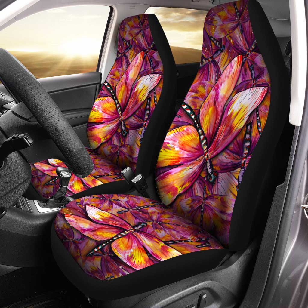 Exotic Dragonfly Car Seat Covers Custom Car Accessories - Gearcarcover - 1
