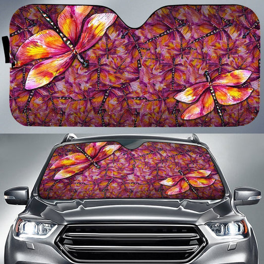 Exotic Dragonfly Car Sunshade Custom Car Accessories - Gearcarcover - 1