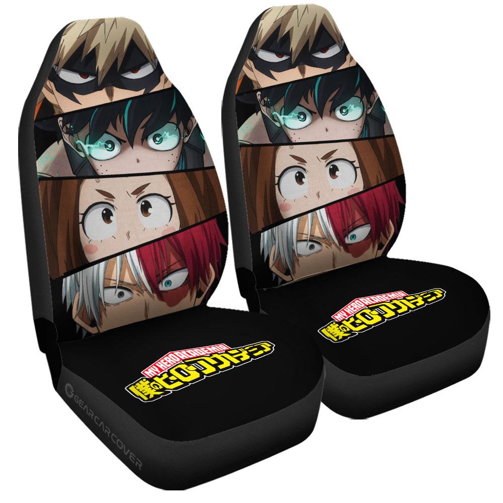 Eyes Car Seat Covers Custom MHA Car Accessories - Gearcarcover - 3