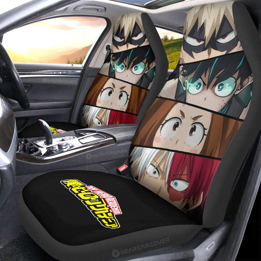 Eyes Car Seat Covers Custom MHA Car Accessories - Gearcarcover - 2