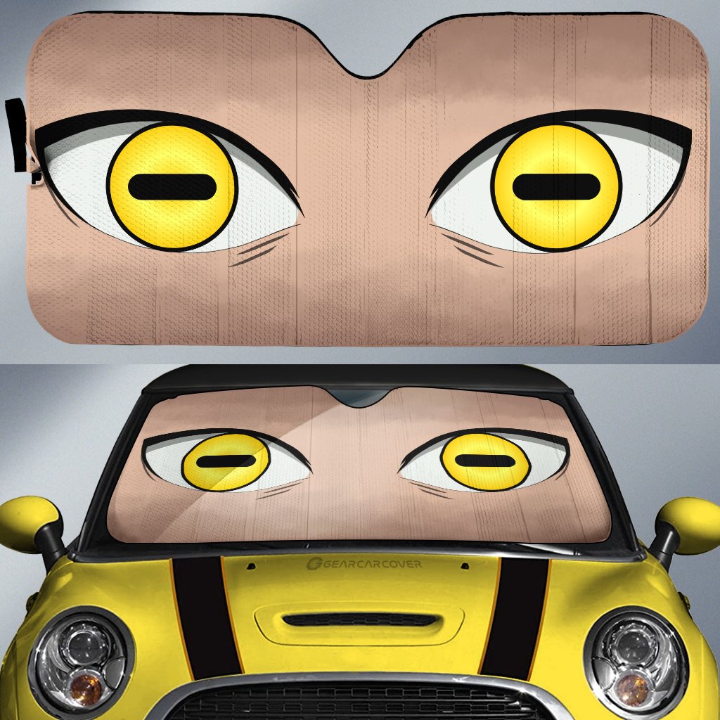 Eyes Car Sunshade Custom Bijuu Mode Car Accessories - Gearcarcover - 1