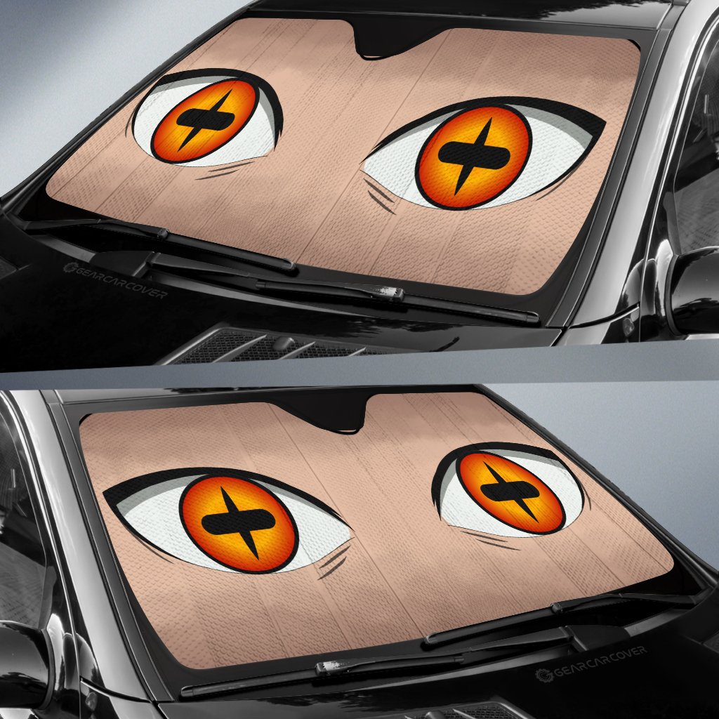 Eyes Car Sunshade Custom Sage Mode Anime Car Accessories - Gearcarcover - 2