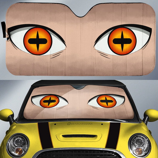 Eyes Car Sunshade Custom Sage Mode Car Accessories - Gearcarcover - 1