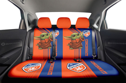 FC Cincinnati Car Back Seat Covers Custom Car Accessories - Gearcarcover - 2