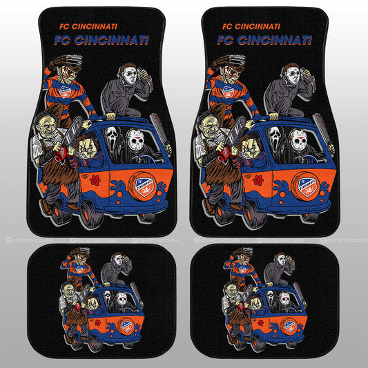 FC Cincinnati Car Floor Mats Custom Car Accessories - Gearcarcover - 1