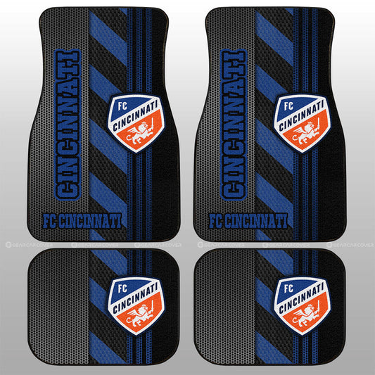 FC Cincinnati Car Floor Mats Custom Car Accessories - Gearcarcover - 1
