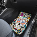 FC Cincinnati Car Floor Mats Custom Sugar Skull Car Accessories - Gearcarcover - 3