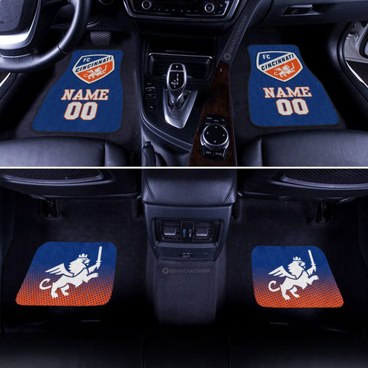 FC Cincinnati Car Floor Mats Sporty Team Collection - Gearcarcover - 2