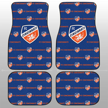 FC Cincinnati Car Floor Mats Sporty Team Collection - Gearcarcover - 1