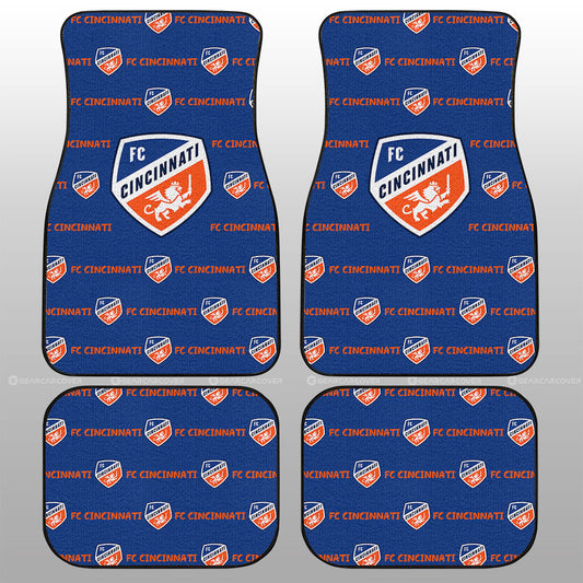 FC Cincinnati Car Floor Mats Sporty Team Collection - Gearcarcover - 1