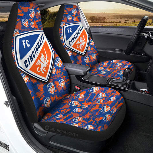 FC Cincinnati Car Seat Covers Custom Car Accessories - Gearcarcover - 2