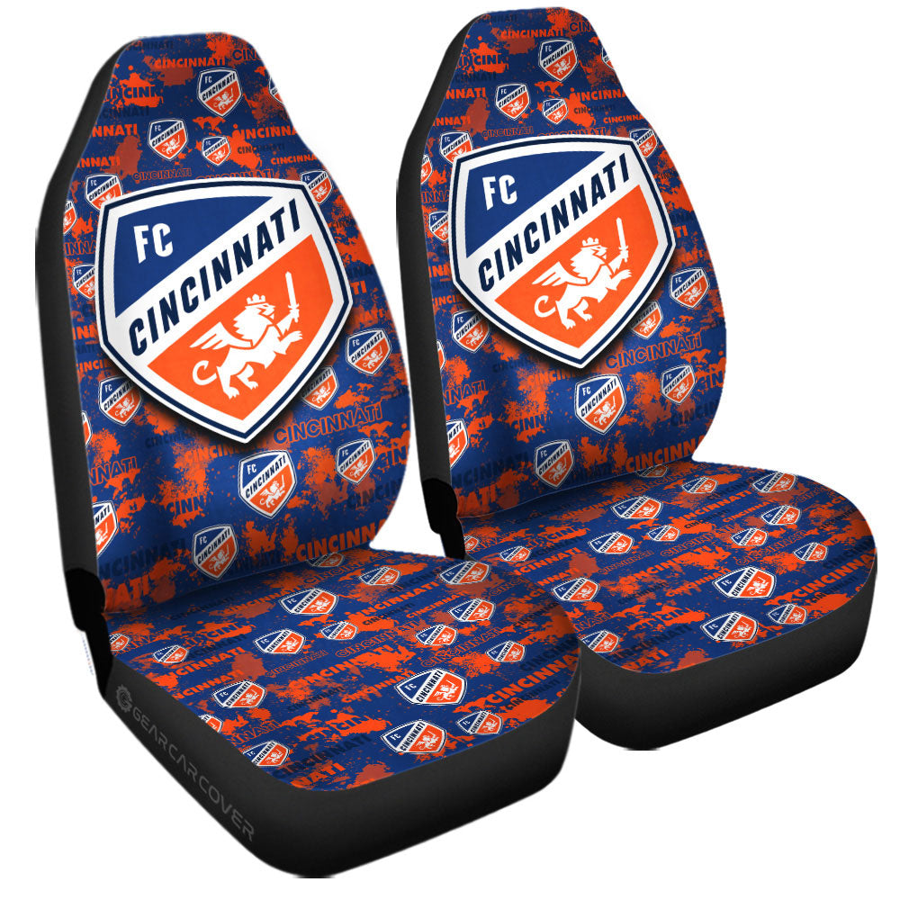 FC Cincinnati Car Seat Covers Custom Car Accessories - Gearcarcover - 3