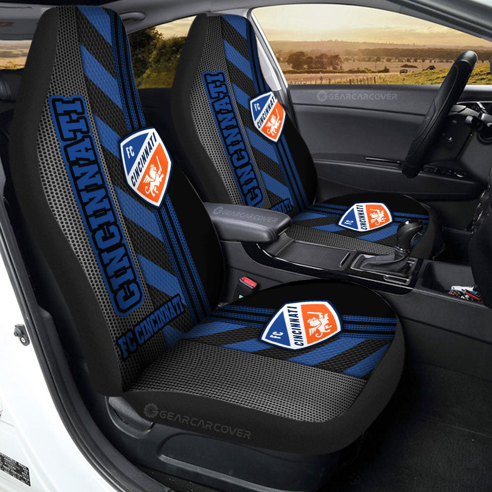 FC Cincinnati Car Seat Covers Custom Car Accessories - Gearcarcover - 2