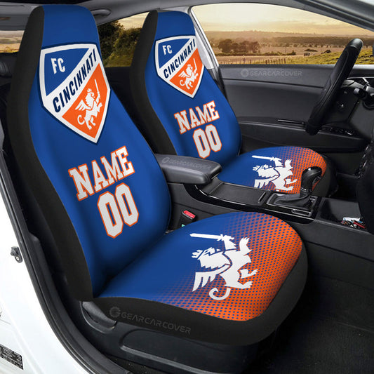 FC Cincinnati Car Seat Covers Sporty Team Collection - Gearcarcover - 2