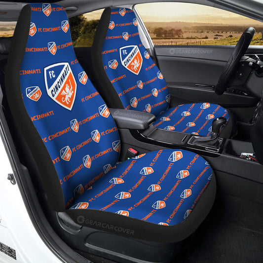 FC Cincinnati Car Seat Covers Sporty Team Collection - Gearcarcover - 2