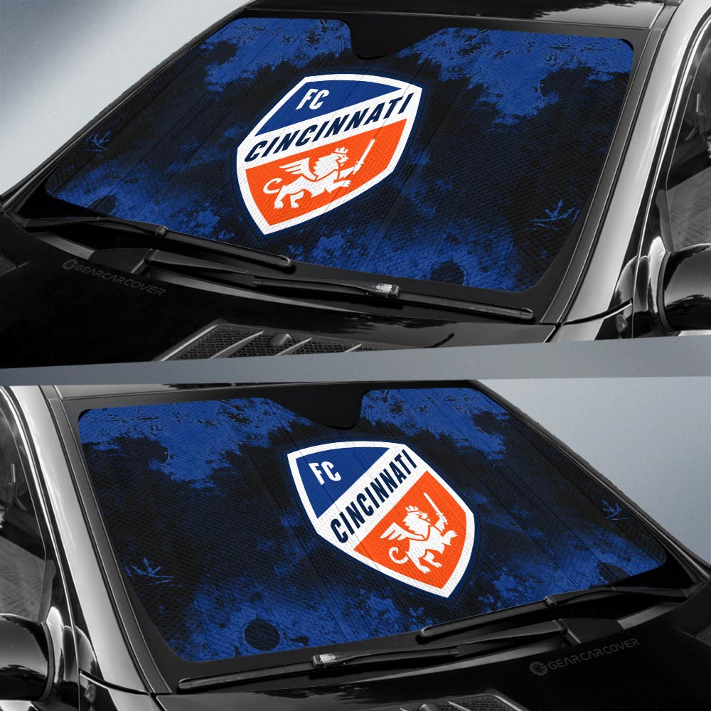 FC Cincinnati Car Sunshade Custom Car Accessories - Gearcarcover - 2