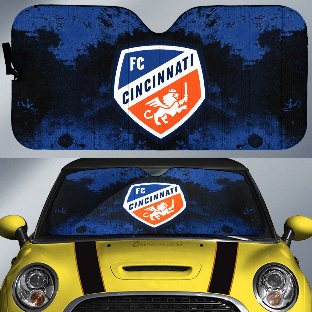 FC Cincinnati Car Sunshade Custom Car Accessories - Gearcarcover - 1