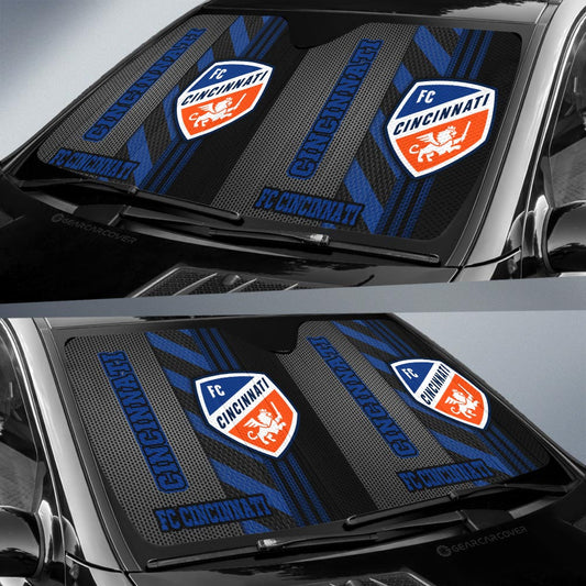 FC Cincinnati Car Sunshade Custom Car Accessories - Gearcarcover - 2
