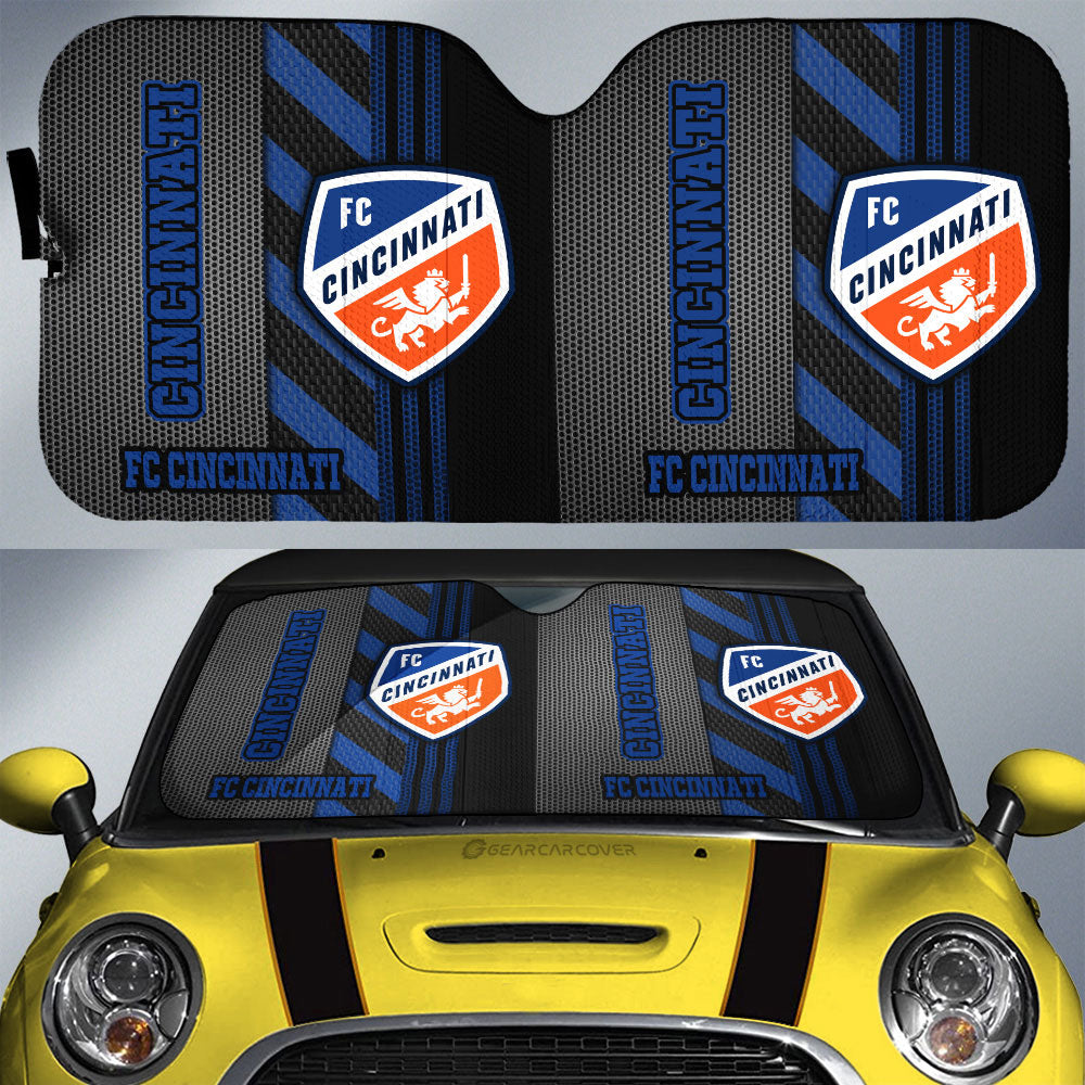 FC Cincinnati Car Sunshade Custom Car Accessories - Gearcarcover - 1