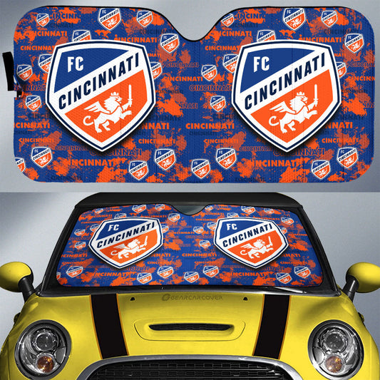 FC Cincinnati Car Sunshade Custom Car Accessories - Gearcarcover - 1